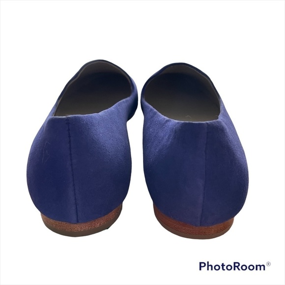 Boden Violet Blue Suede Flats Loafers • Size 5 - Picture 5 of 7
